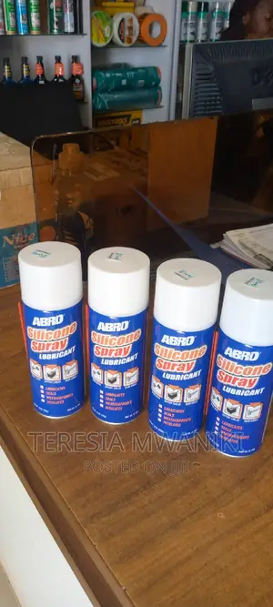 Abro Silicone Spray Lubricant