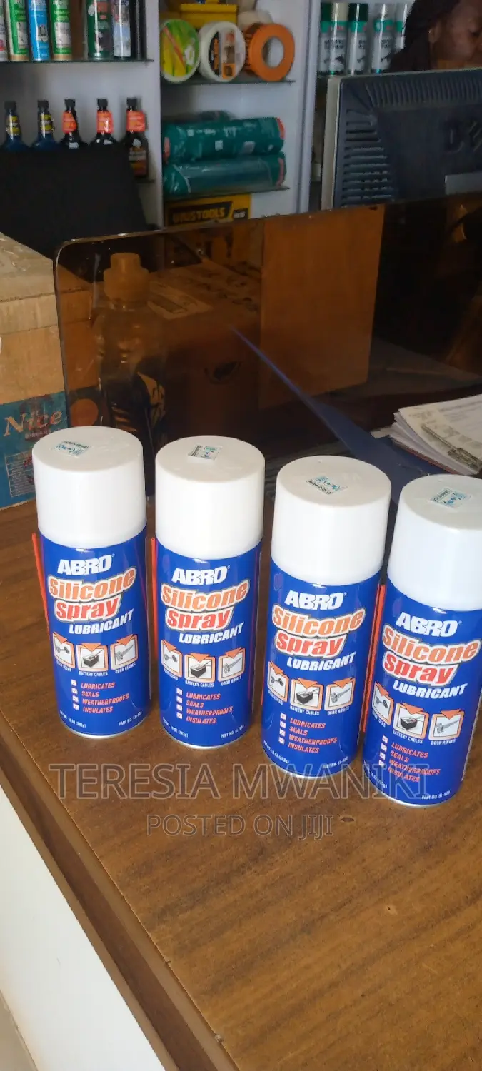 Abro Silicone Spray Lubricant