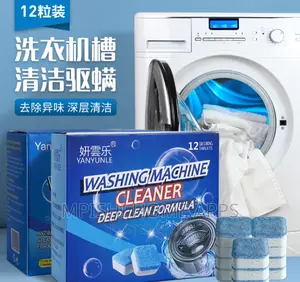Drum Washing Machine Antibacterial Cleaning Tablets