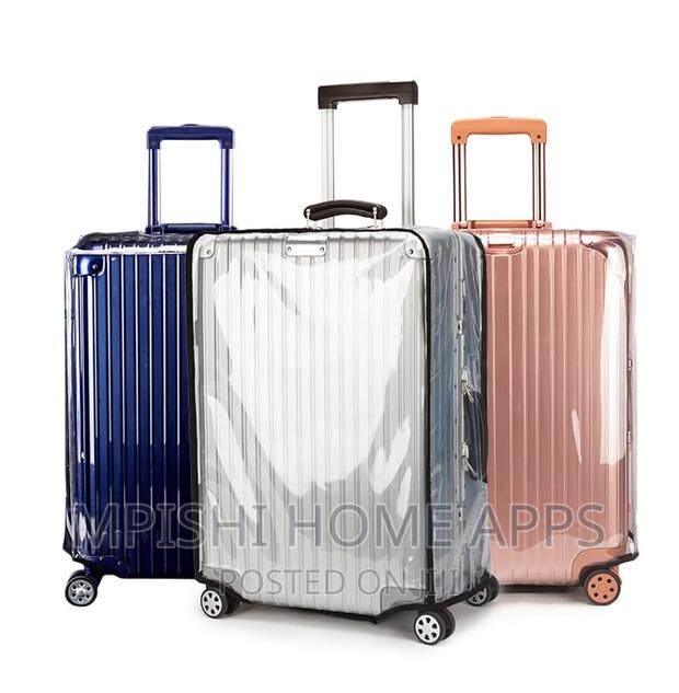 Transparent Suitcase Protector - main view