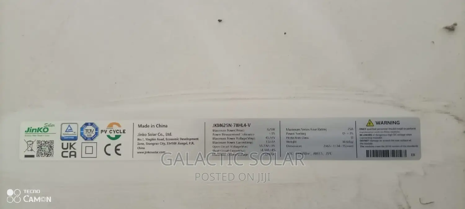 625w Solar Panels