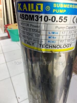 Kailo 0.75hp 62m Head Submersible Pump - main view