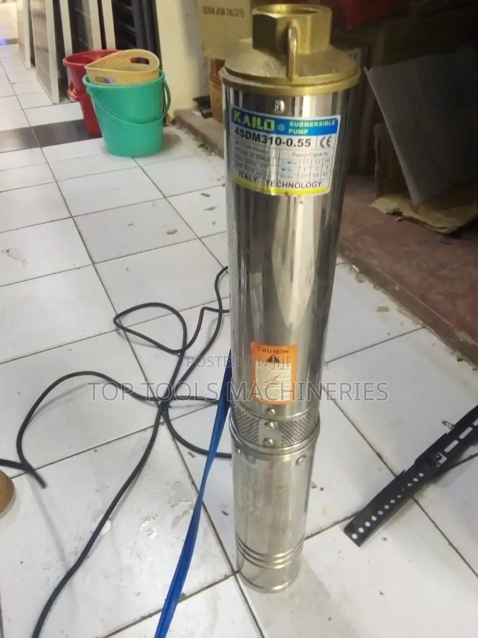 Kailo 0.75hp 62m Head Submersible Pump