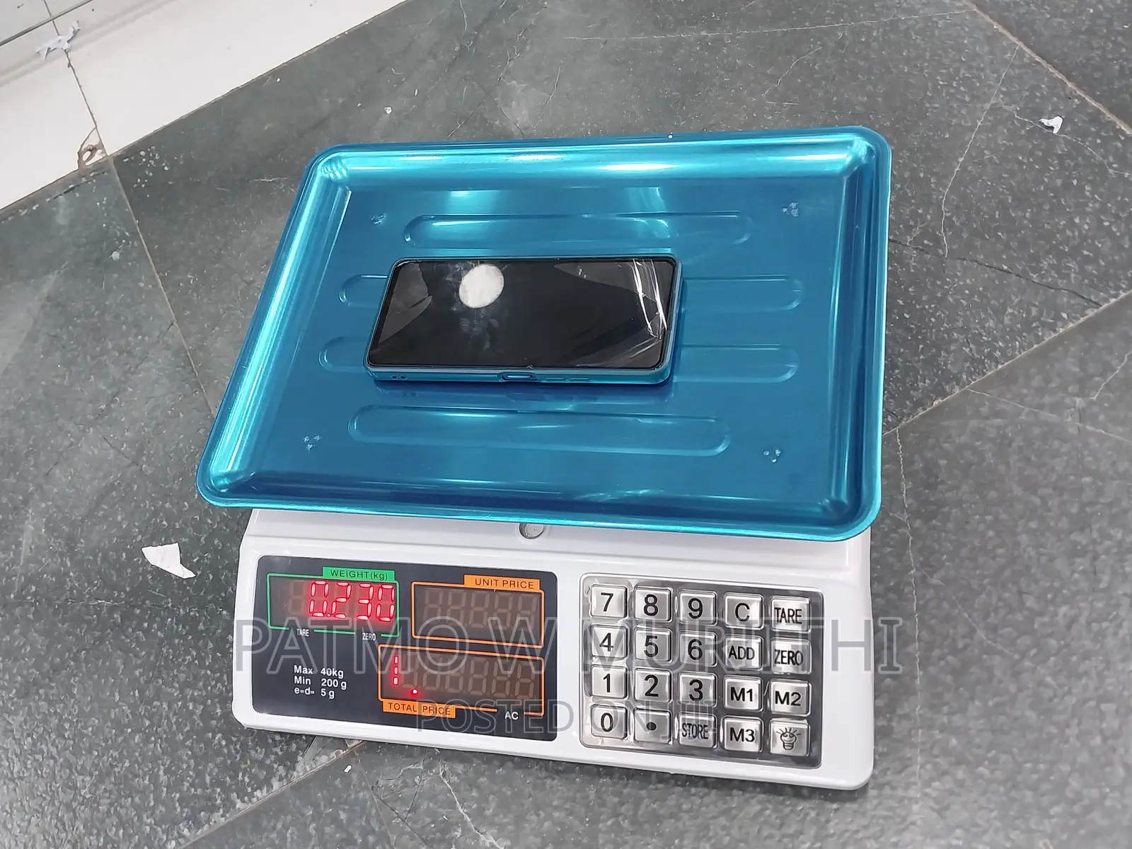 Scale Butchery/Grocery Digital Weighing Scale 40kg