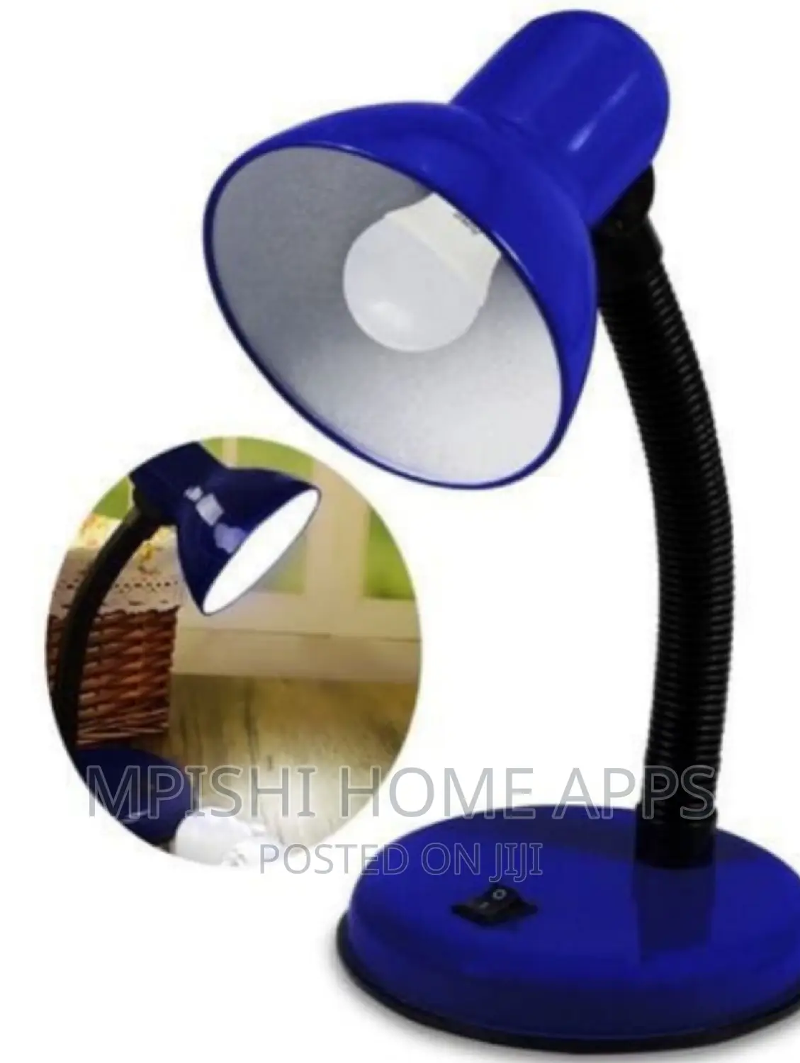 Reading Lamp 
Available in Purple and Black