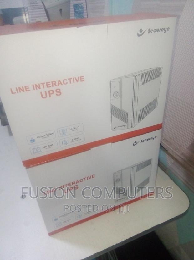 Secureye Line Interactive UPS 650va - thumbnail 3