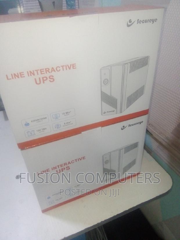 Secureye Line Interactive UPS 650va - thumbnail 4