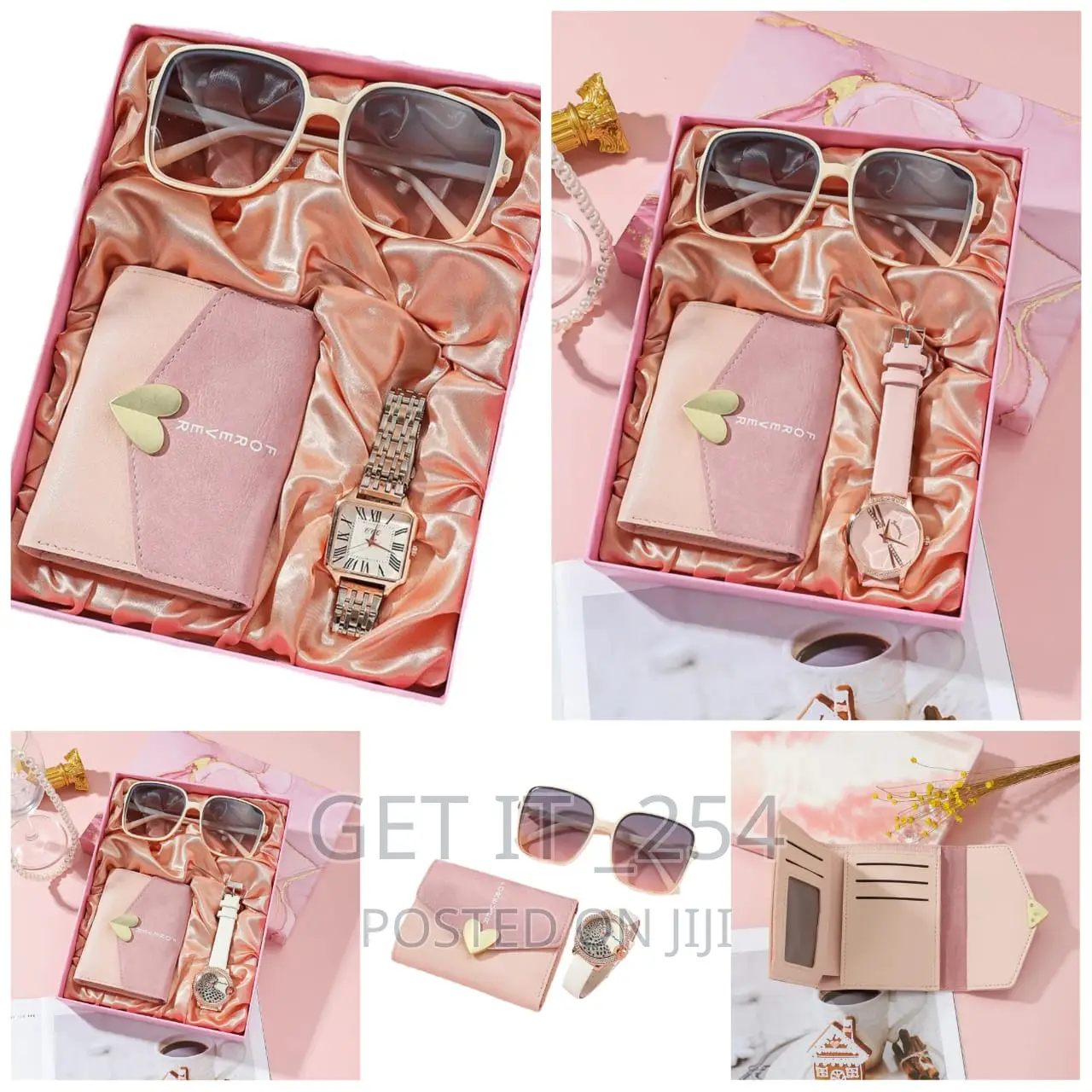 3pcs Set Watch Set
Case Shape*; Round Square