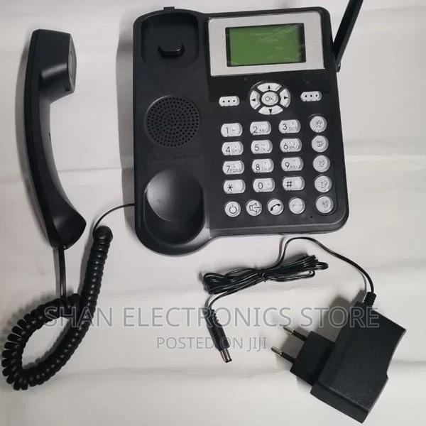 ^^Huawei ETS5623 Sim Card GSM Desktop Phone- Black