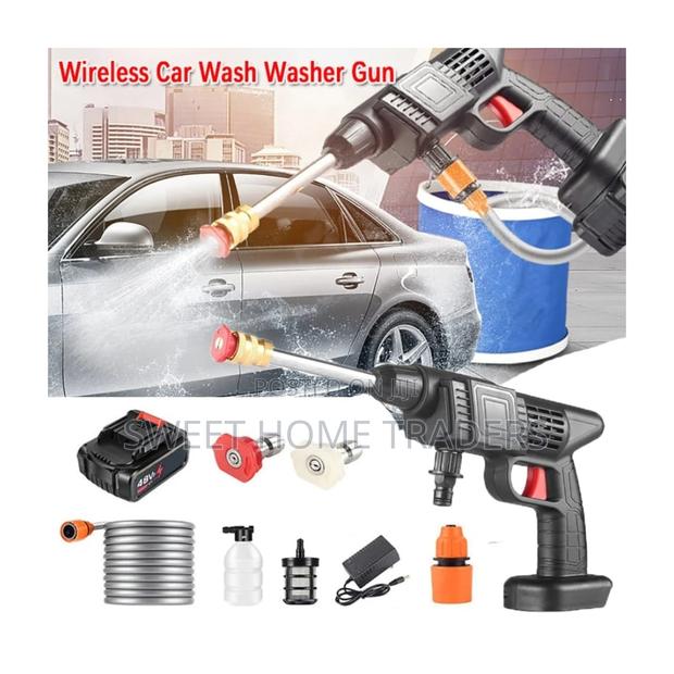 *Wireless Car Wash Spray Gun Machine With Portable Lithium - thumbnail 3