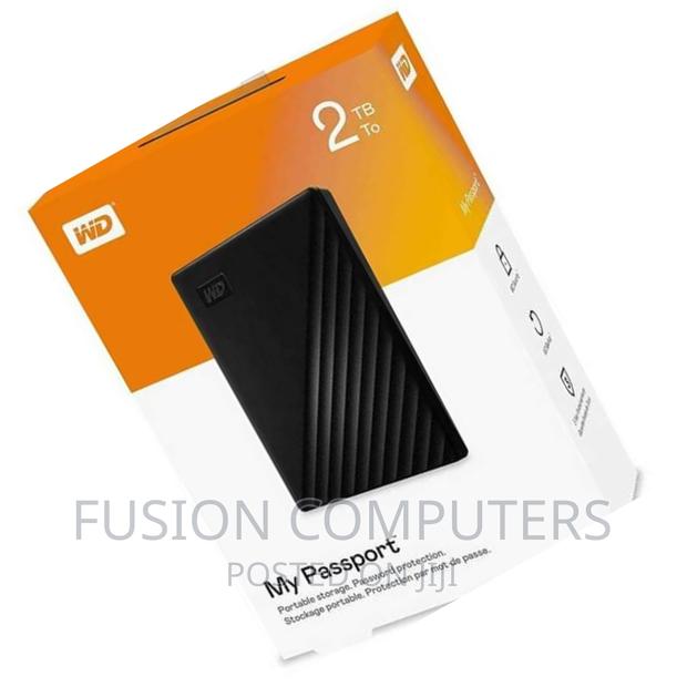 Wd 2tb My Passport Usb 3.2 Gen 1 External Hard Drive