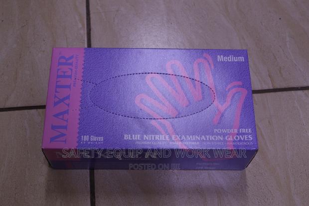 Infectious Material Nitrile Glove - main view