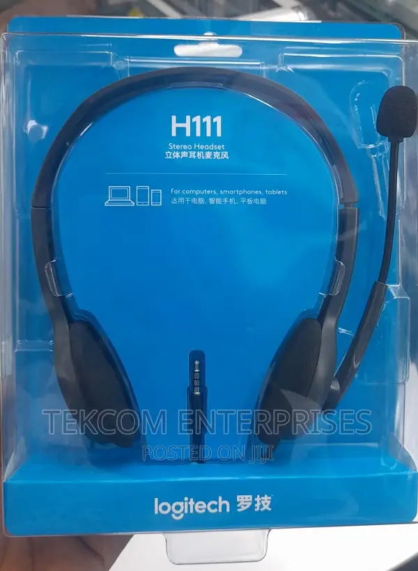 Logitech H111 Stereo Headset^Logitech H111 Stereo Headset