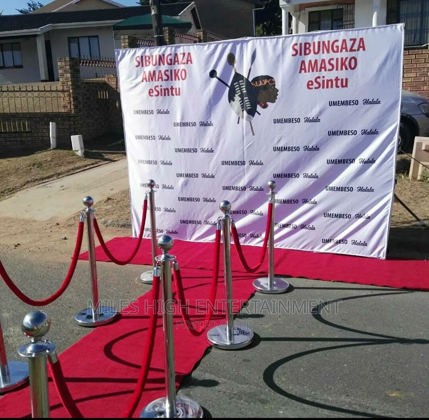 Walkway Red Carpets for Hire