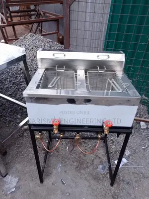 Gas Double Fryer, Commercial