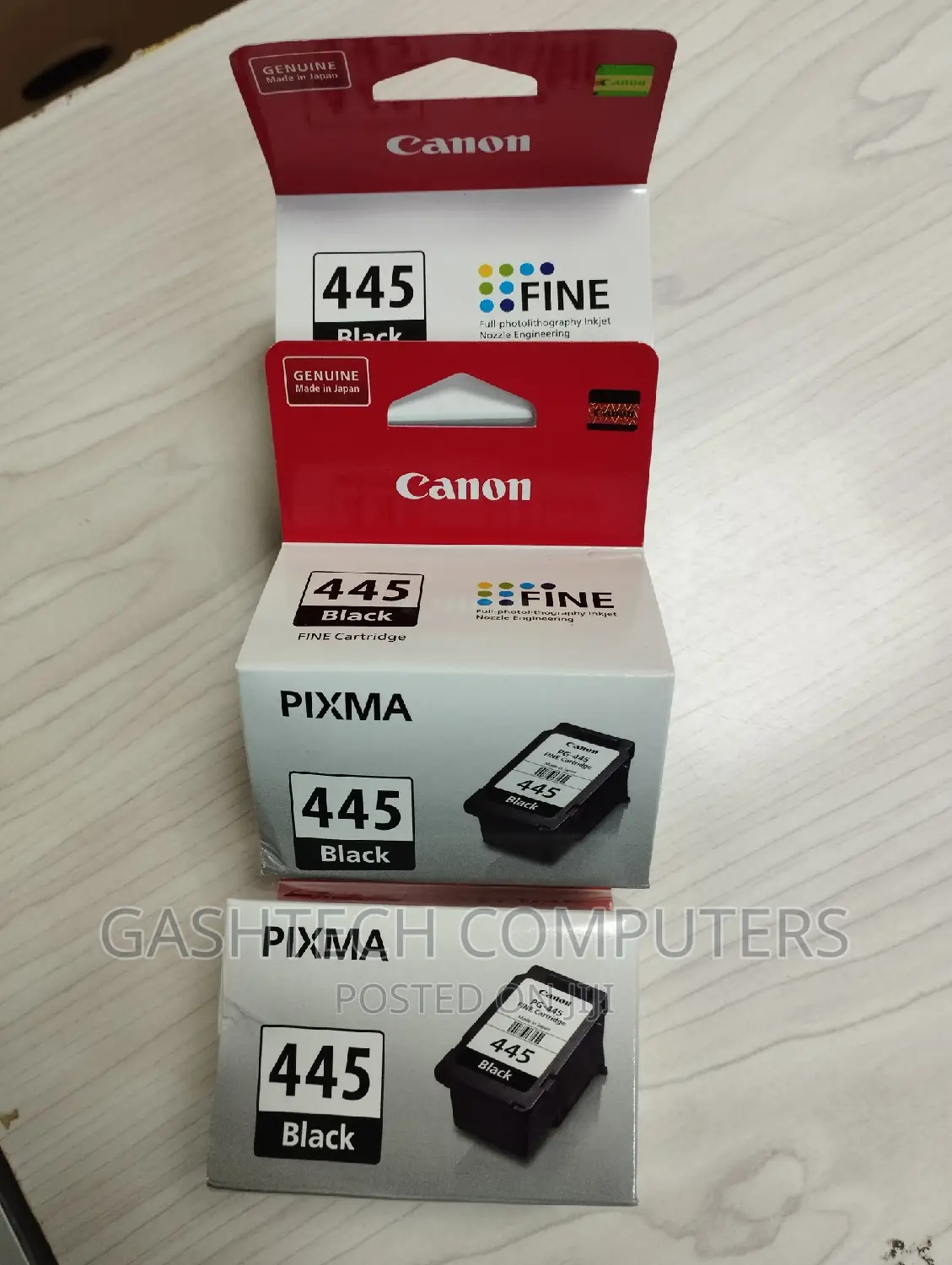 Canon 445 Black Catridge//445 Black~445 300 Pages Black