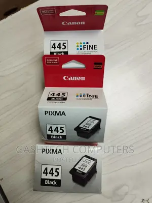 Canon 445 Black Catridge//445 Black~445 300 Pages Black