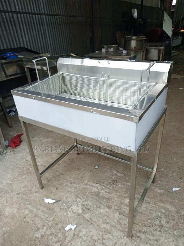 KDF Fryers, Stainless - main view