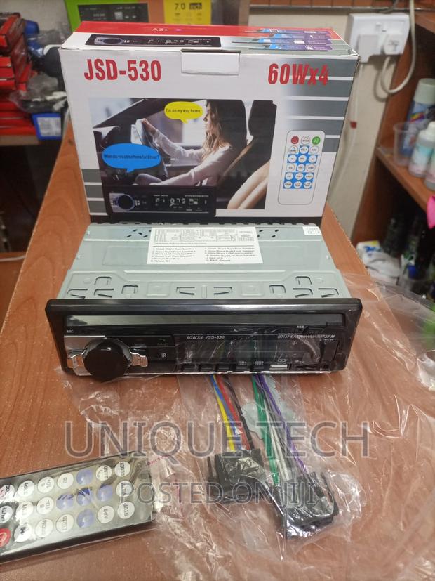 Car Mp3 Player With Digital Clock Display - 60W×4 - main view