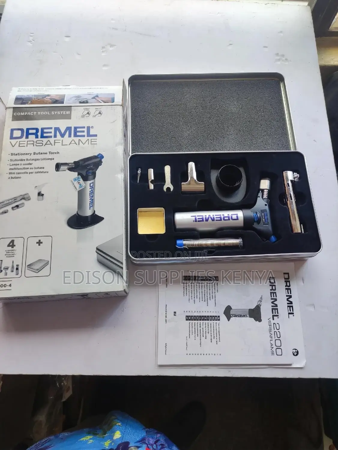 Dremel Versaflame Stationary Butane Torch Industrial Flame