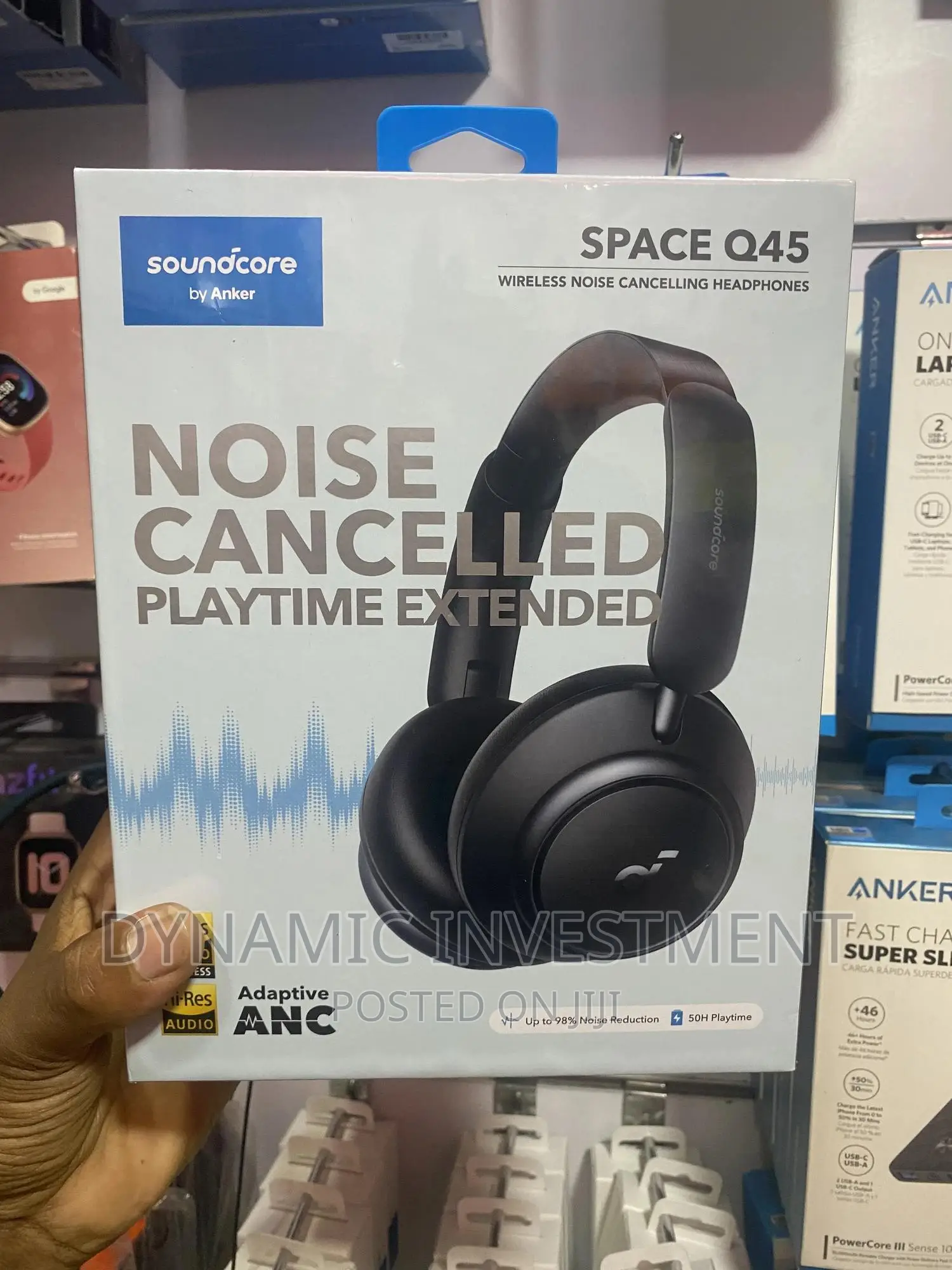 Anker Soundcore Space Q45 – Noise-Cancelling Headphones