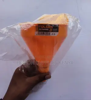 Funnel Tolsen Funnel With Spout Sieve Mesh for Fluids Oils Car Refuel