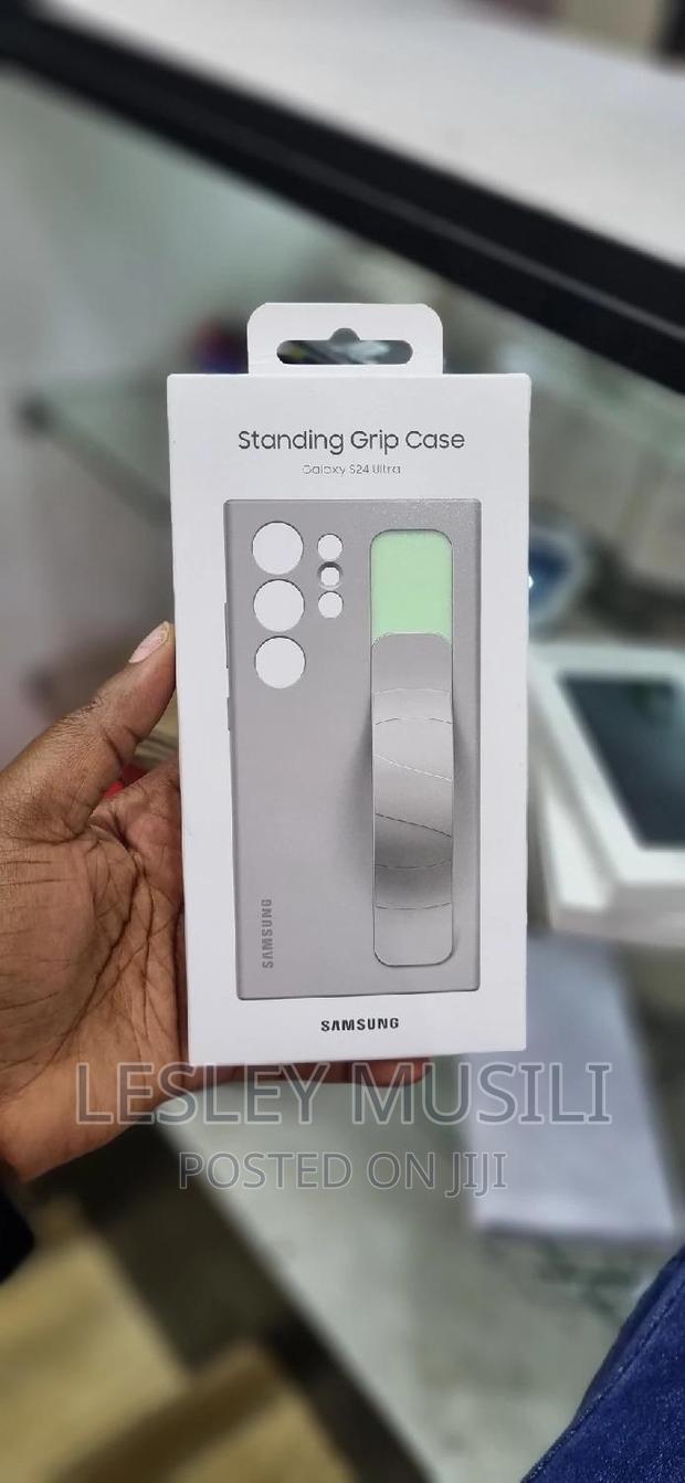 Standing Grip Case For Samsung Galaxy S24 Ultra