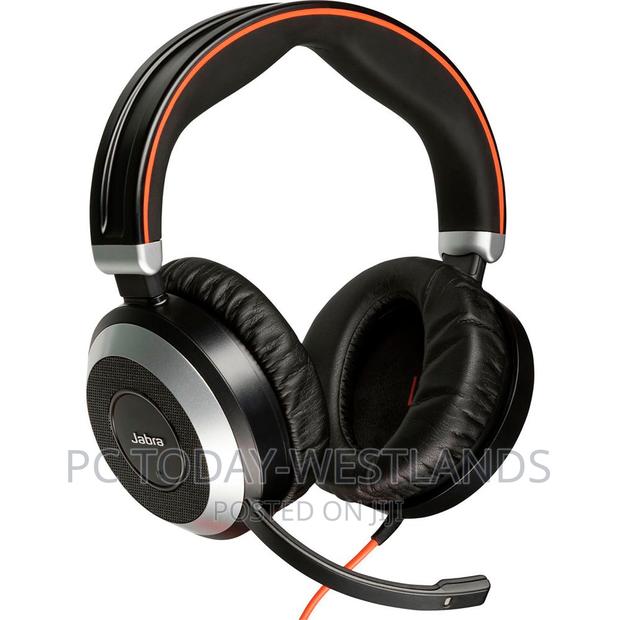 Jabra EVOLVE 80 Headset With Active Noise Cancellation - main view