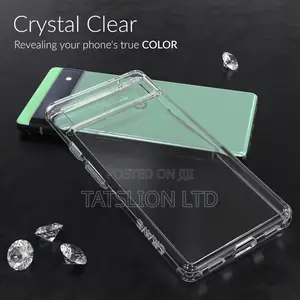 -Clear Back Cover Case for Google Pixel 6A - Crystal Clear