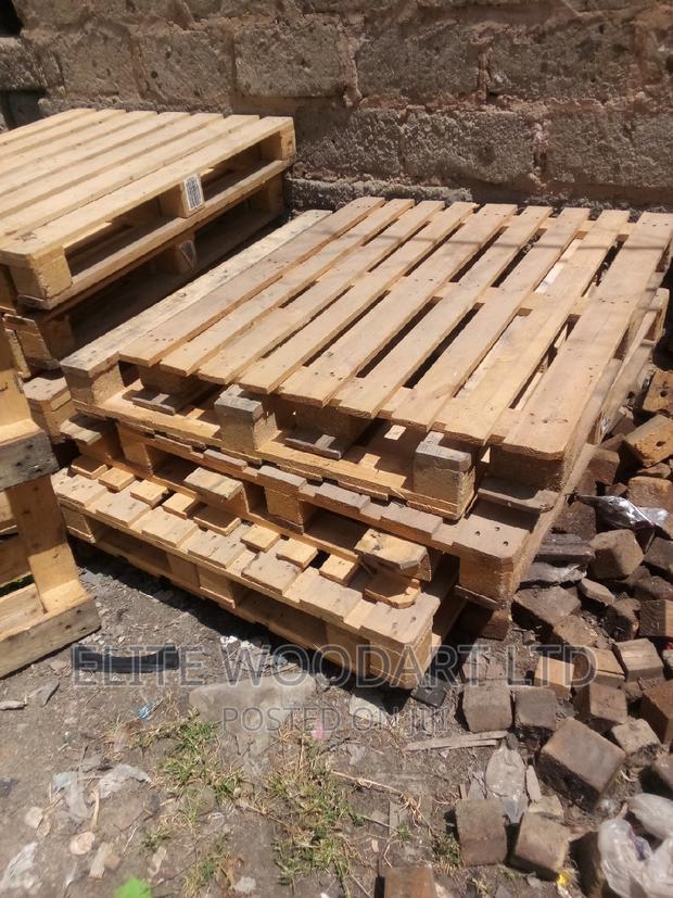Strong and Durable Wooden Pallets - main view