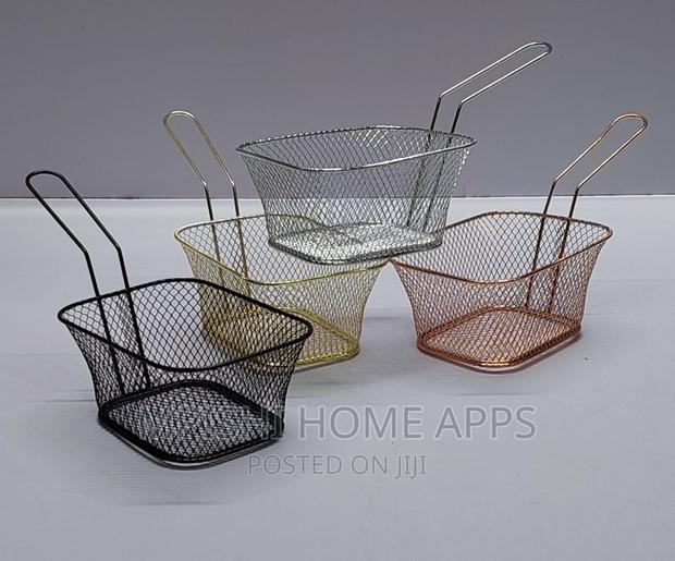 Fries Fry Baskets Stainless Steel Big