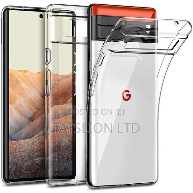 Ultra Thin Clear Soft TPU Transparent Back Cover for Google - main view