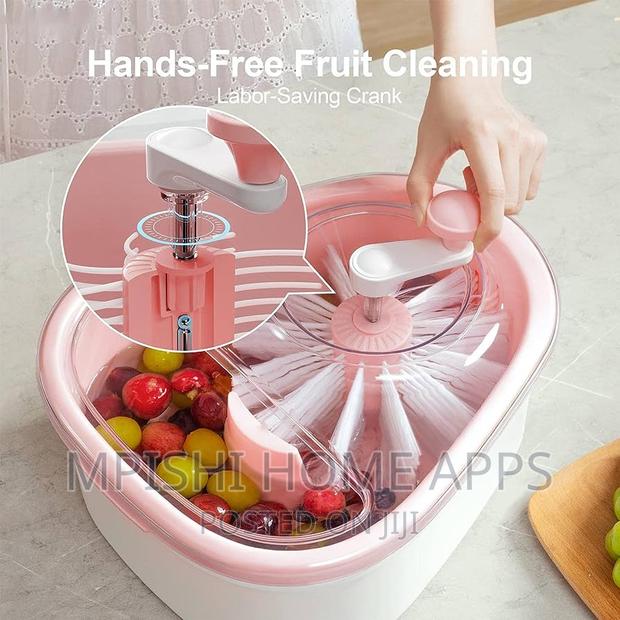 Hand-free Fruit Cleaning Busket