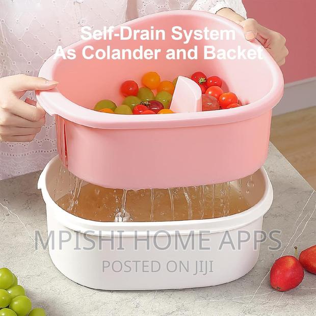 Hand-free Fruit Cleaning Busket - thumbnail 2