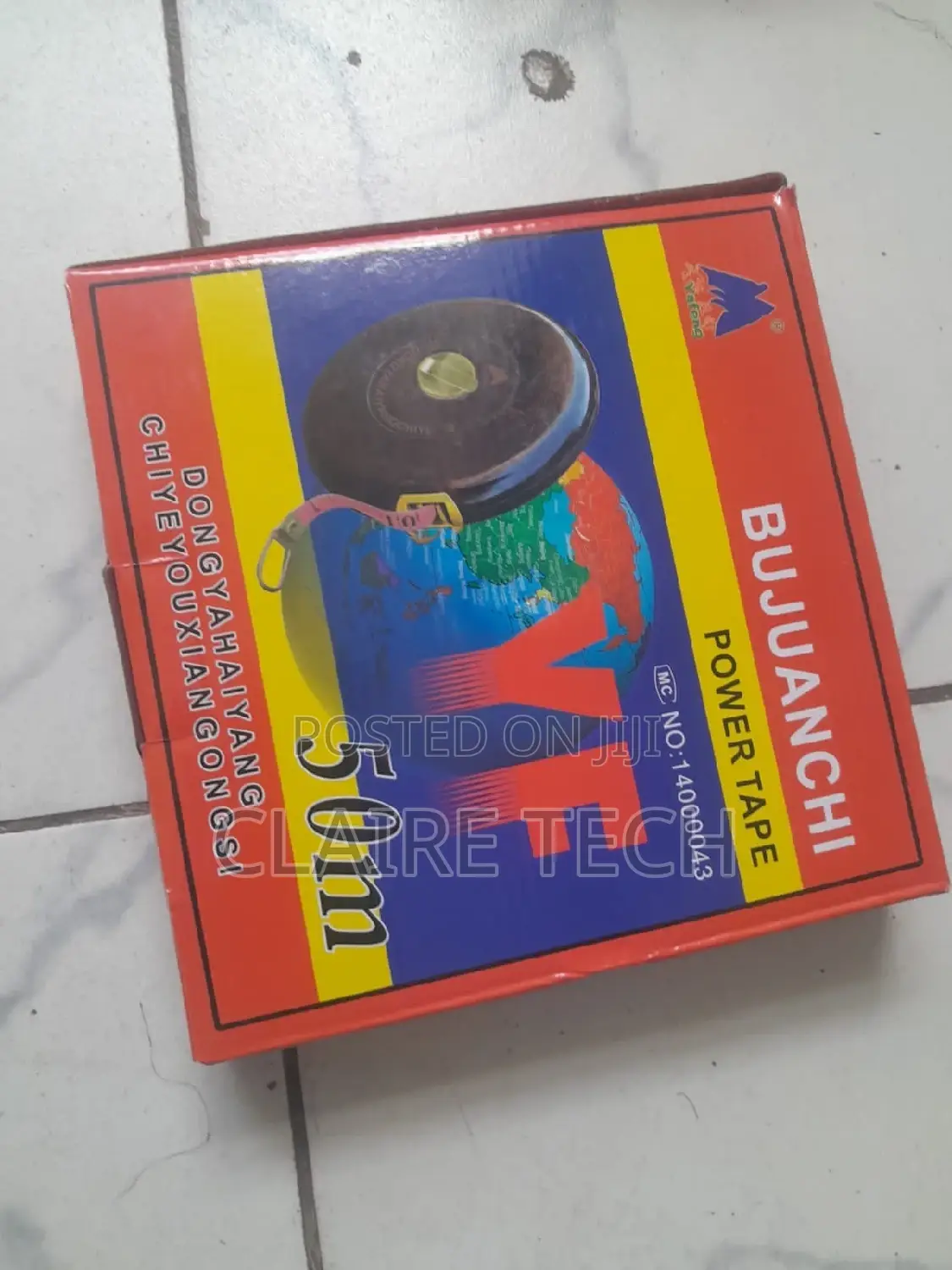 Black BUJUANCHI 50 Metres Tape 