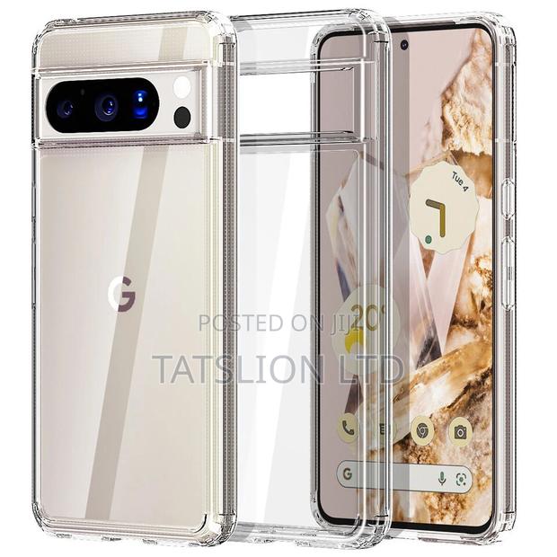 Clear Case for Google Pixel 7 Shockproof Bumper Sta - main view