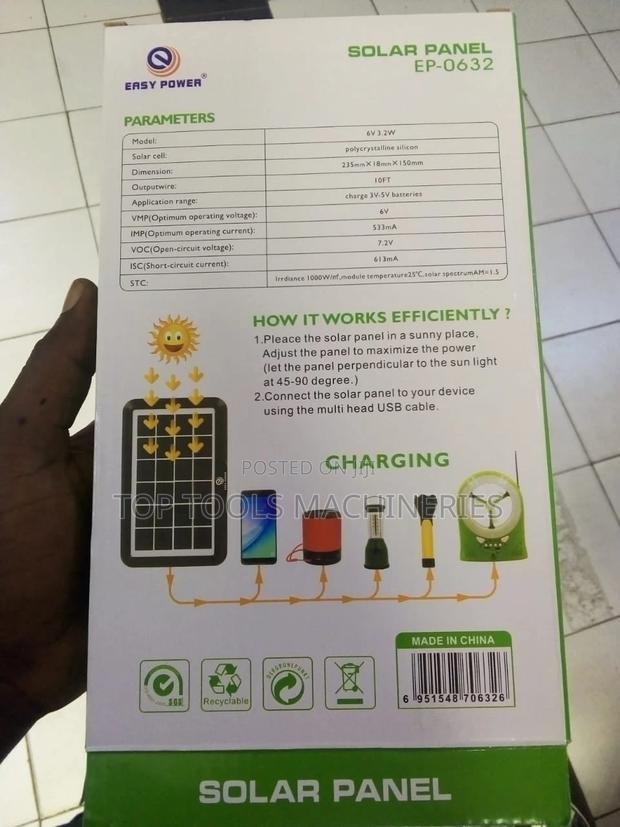 Solar Panel for Charging Phone Direct - thumbnail 3