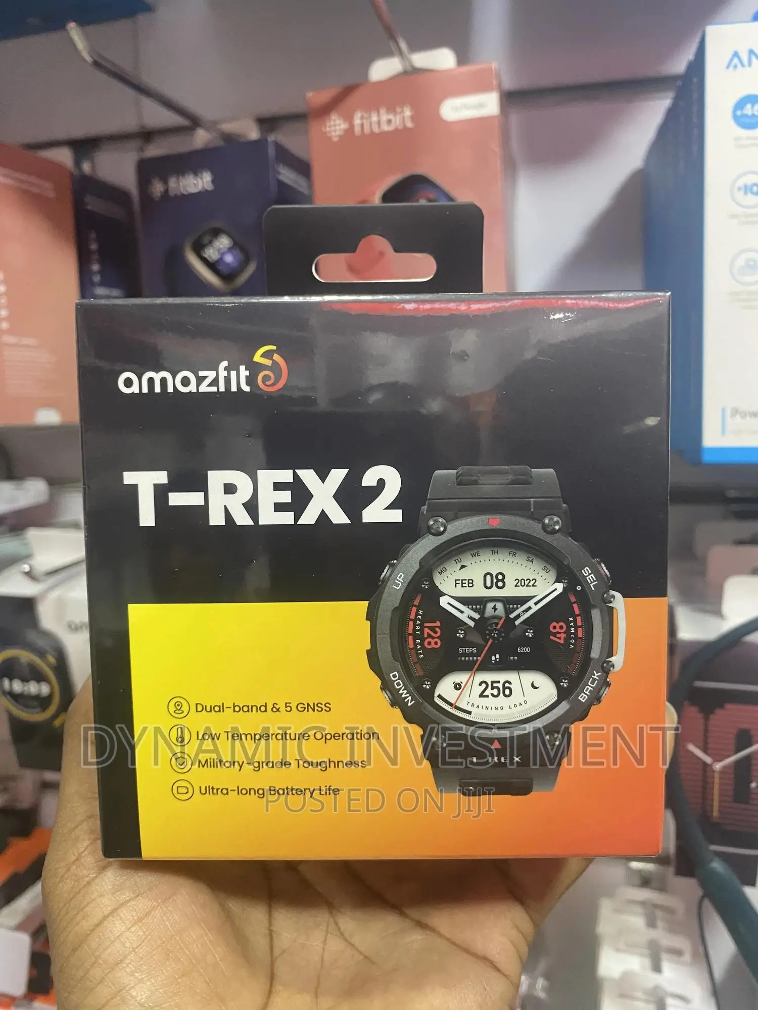 Amazfit T-Rex 2 Smart Watch Dual-Band 6 Satellite Position