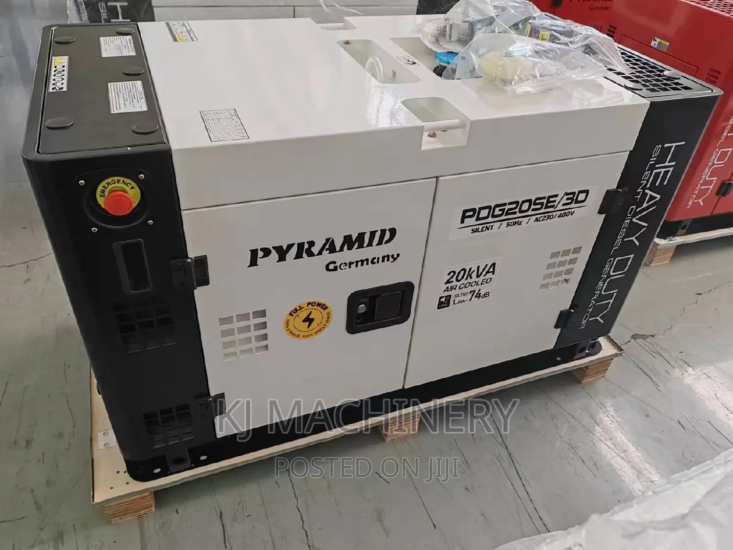 Pyramid 15kva Diesel Silent Generator Now in Stock