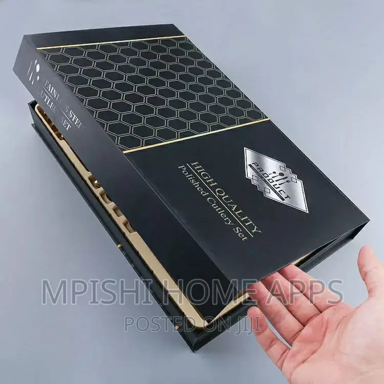 24pc Gold Cutlery Set