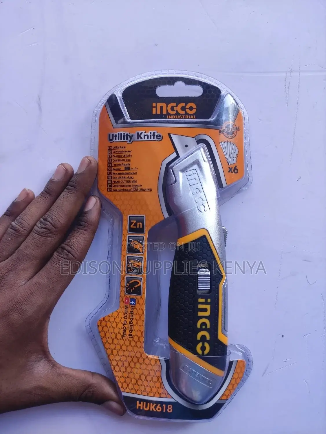 Utility Knives INGCO Industrial Utility Knife Heavy Duty