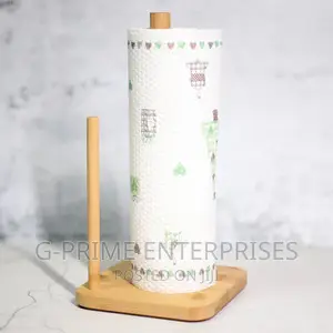 Bamboo Tissue Rack