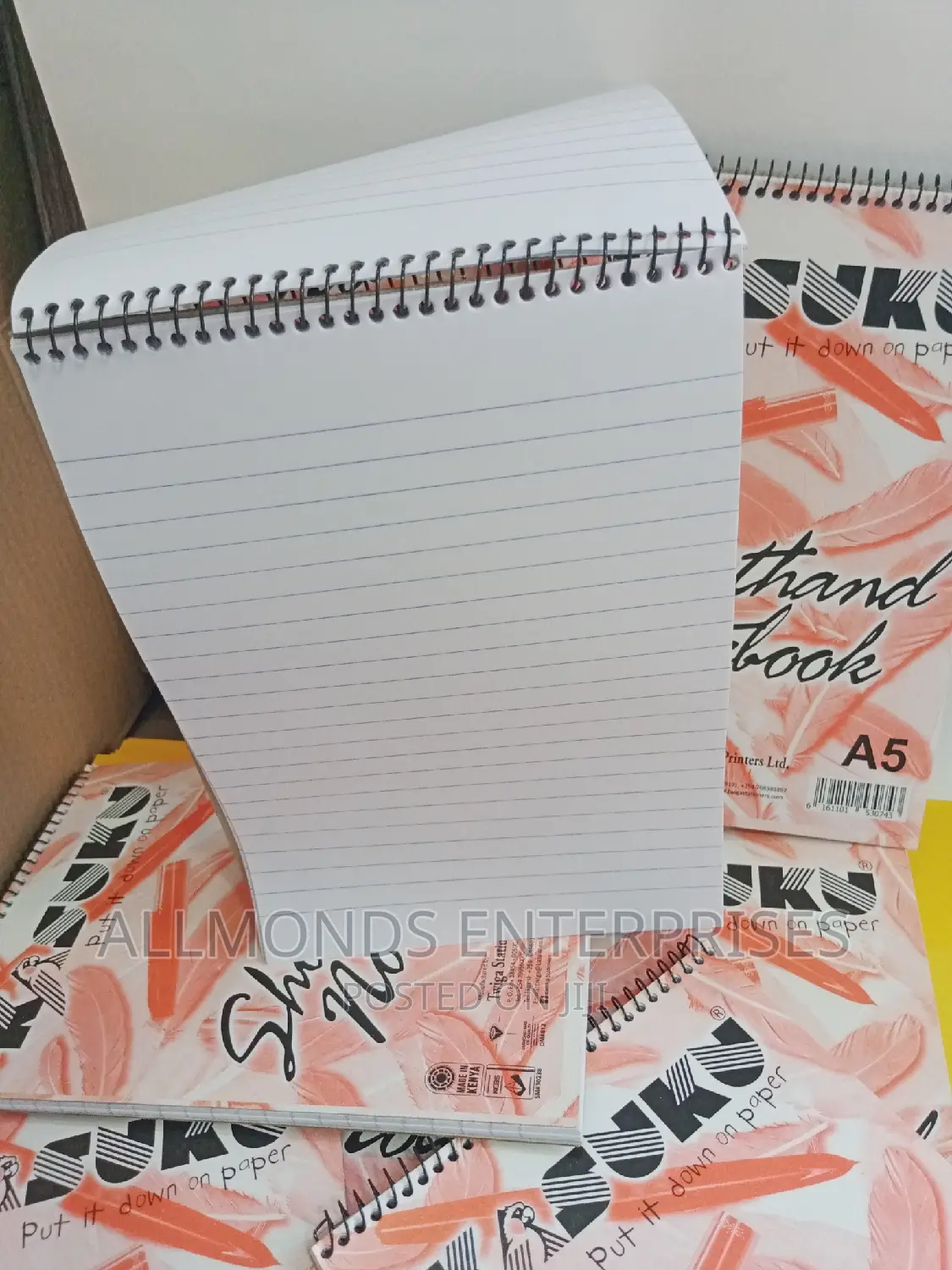 Spiral Notes Books!