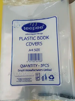 Book Covers A4- Packet of 5 Pieces