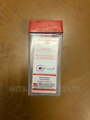 Griffchem Blue/Red Litmus Paper - 100 Leaves