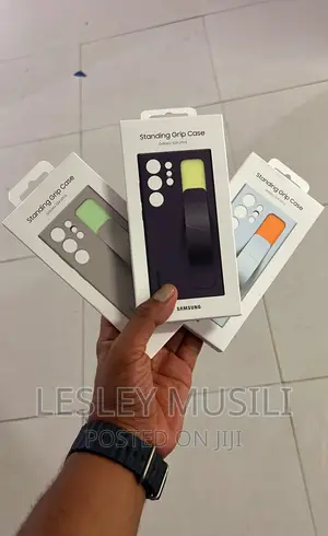 Standing Grip Case For Samsung Galaxy S24 Ultra