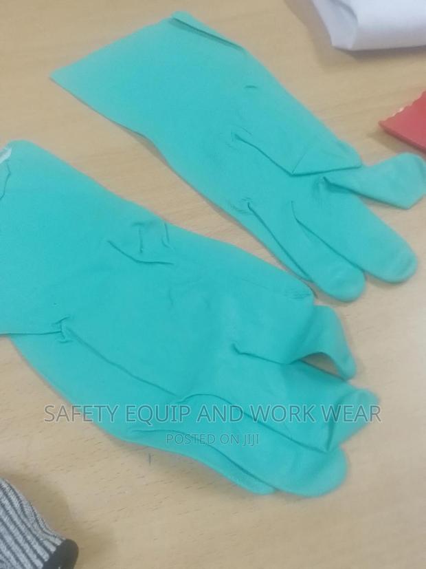 Green Nitrile Glove - main view