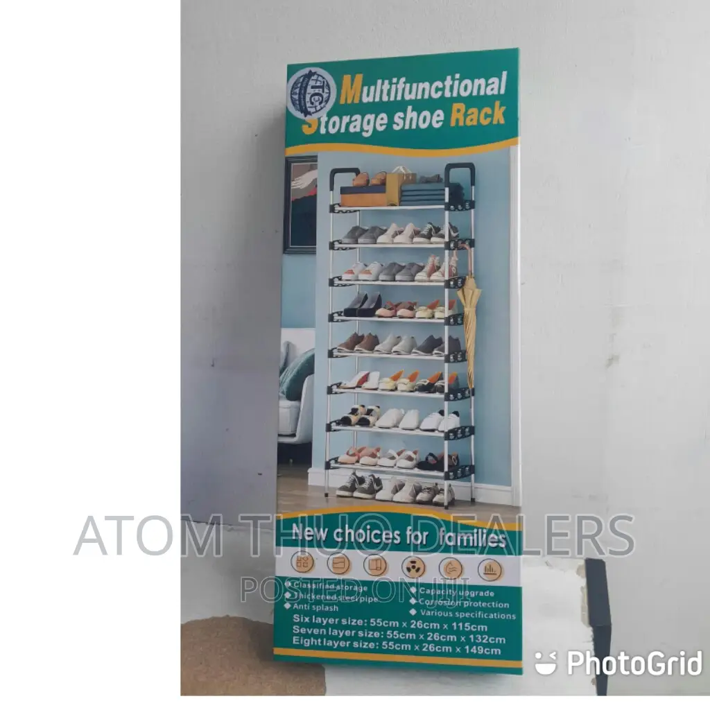 New 8 Tier Shoe Rack /Multi Functional Shoe Rack