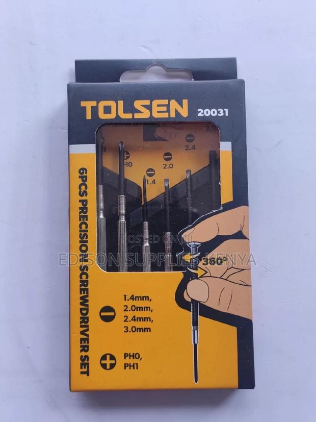 Precision Screwdrivers Tolsen 6pcs Precision Screwdriver Set - thumbnail 3