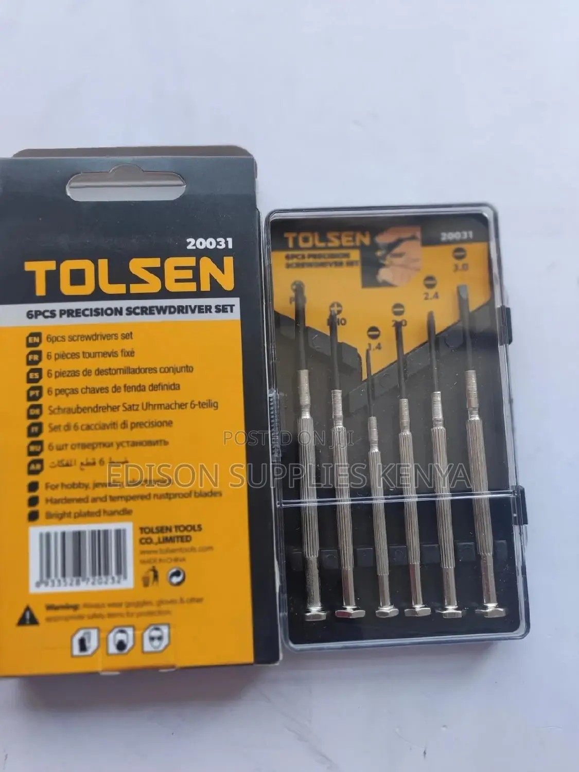 Precision Screwdrivers Tolsen 6pcs Precision Screwdriver Set